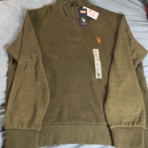 U.S. Polo Assn - Men’s Small 1/4 Zip Pullover Sweater